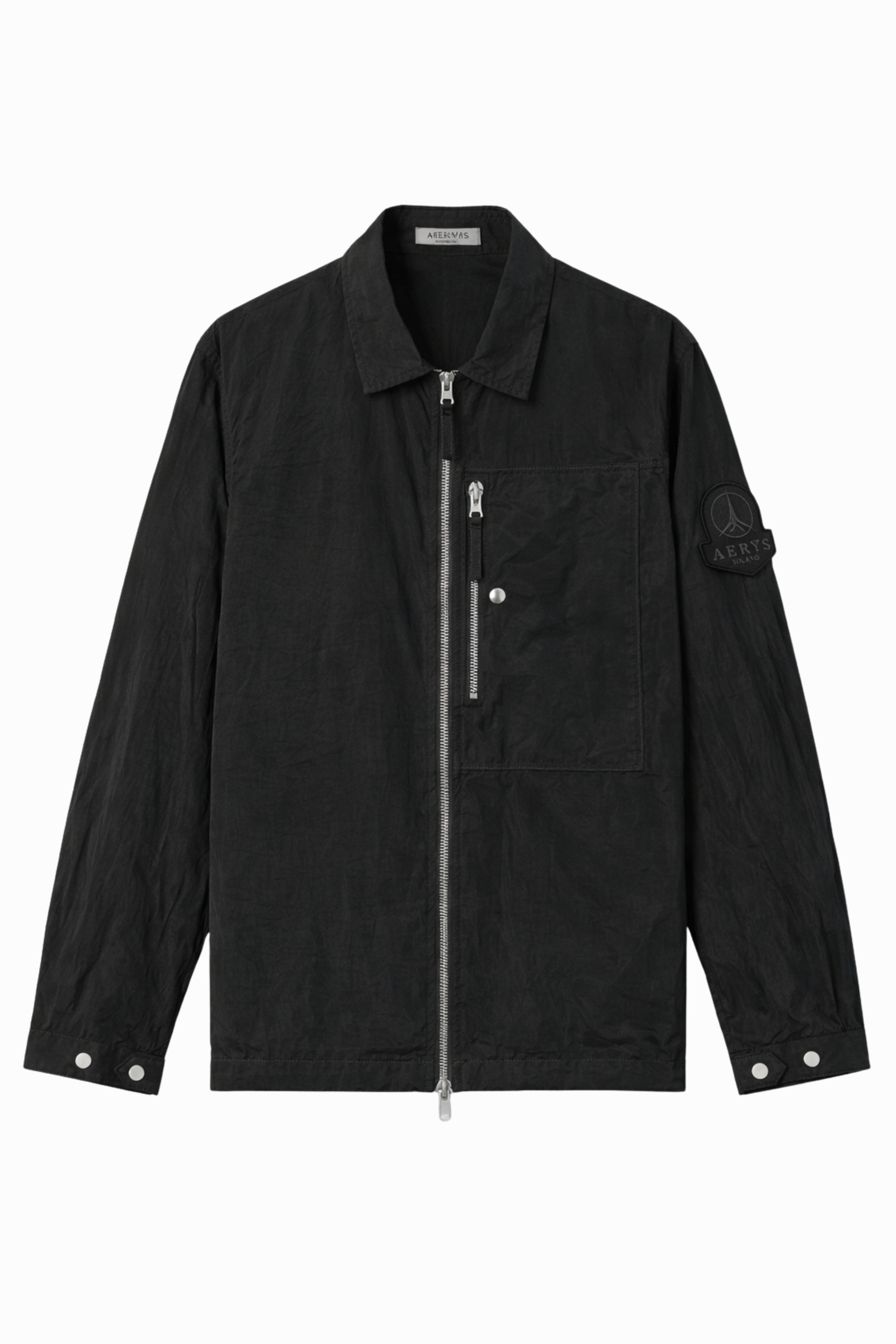 Zip-Up Overshirt